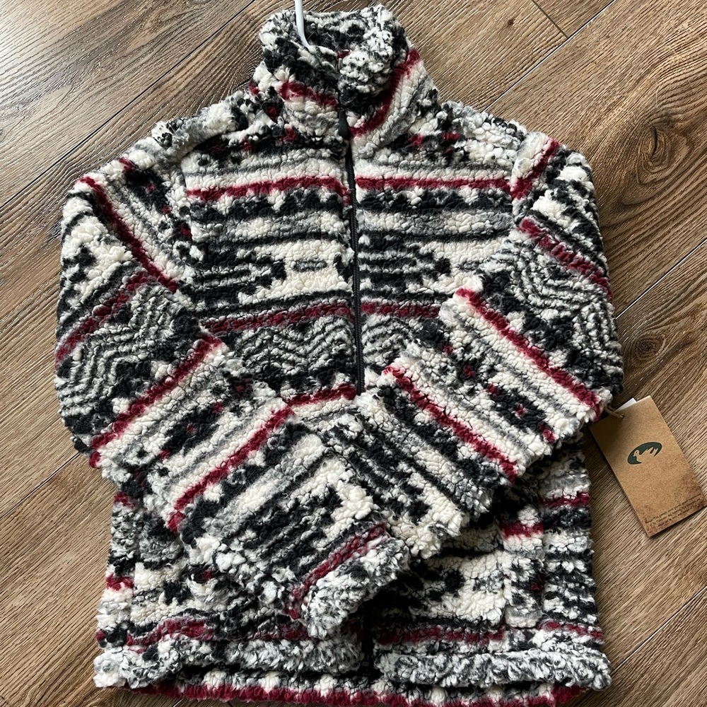 Stillwater Aztec Fleece Zip-Up Jacket
